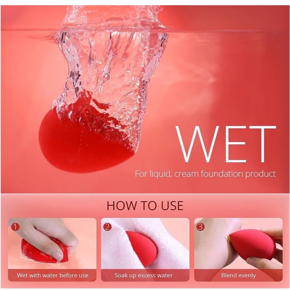 5 Pcs Makeup Sponges Set - Picture 5 of 6
